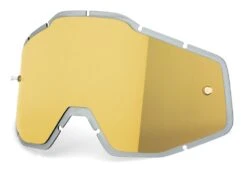 100% Racecraft / Accuri / Strata Replacement Goggle Lens -Motorcycle Equipment Store 100 racecraft accuri strata mirror smoke anti fog injected replacement lens