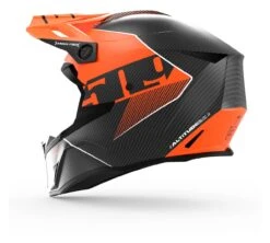 509 Altitude 2.0 Carbon 3K Hi-Flow Helmet -Motorcycle Equipment Store 509 altitude20 carbon3 k hi flow helmet orange 2