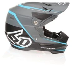 6D ATR-2 Alpha Helmet -Motorcycle Equipment Store 6 datr2 alpha helmet cyan 1