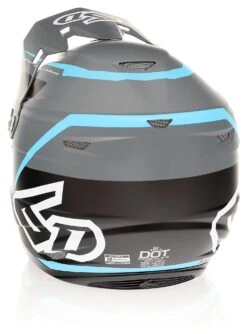 6D ATR-2 Alpha Helmet -Motorcycle Equipment Store 6 datr2 alpha helmet cyan 2