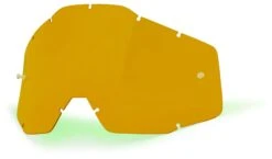 100% Racecraft / Accuri / Strata Replacement Goggle Lens -Motorcycle Equipment Store Persimon lens