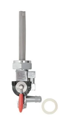 Accel Hi-Flow 22mm Swivel Petcock For Harley