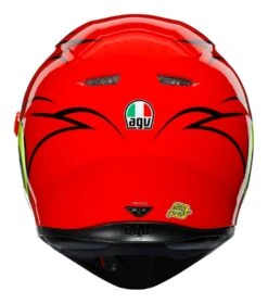 AGV K3 SV Birdy Helmet -Motorcycle Equipment Store agvk3 sv birdy helmet red yellow 3