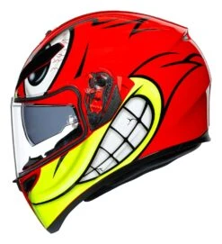 AGV K3 SV Birdy Helmet -Motorcycle Equipment Store agvk3 sv birdy helmet red yellow 4