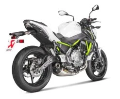 Akrapovic Racing Exhaust System Kawasaki Ninja 650 / Z650 2017-2019 -Motorcycle Equipment Store akrapovic racing exhaust system kawasaki ninja650 z65020172019 4