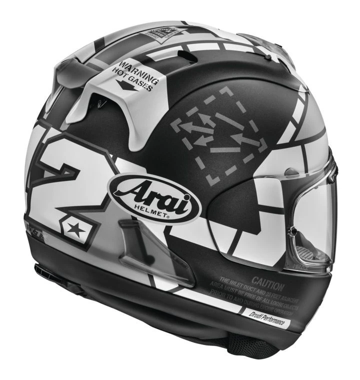 Arai Corsair X Vinales 4 Helmet 4 Arai Corsair X Vinales 4 Helmet - Image 2