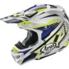 Arai VX Pro 4 Slash Helmet Blue / LG [Open Box] -Motorcycle Equipment Store arai vx pro4 slash helmet blue lg open box blue