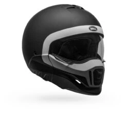 Bell Helmets Bell Broozer Cranium Helmet -Motorcycle Equipment Store bell broozer cranium helmet black white 2