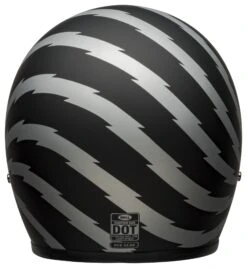 Bell Helmets Bell Custom 500 Vertigo Helmet (SM) -Motorcycle Equipment Store bell custom500 vertigo helmet matte black silver 3