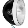 BikeMaster 7" Side Mount Headlight 2 BikeMaster 7" Side Mount Headlight -Motorcycle Equipment Store bike master7 headlight side mnt black