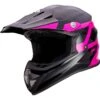 BILT Amped EVO Rapid Women's Helmet -Motorcycle Equipment Store bilt amped evo rapid womens helmet black pink