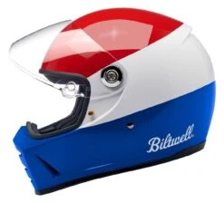Biltwell Lane Splitter Podium Helmet -Motorcycle Equipment Store biltwell lane splitter podium helmet red white blue 3
