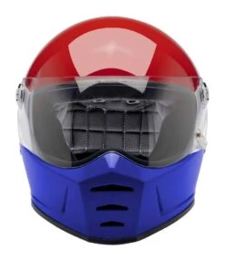 Biltwell Lane Splitter Podium Helmet -Motorcycle Equipment Store biltwell lane splitter podium helmet red white blue 5