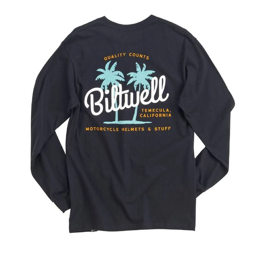 Biltwell Palms Long Sleeve T-Shirt 4 Biltwell Palms Long Sleeve T-Shirt - Image 2