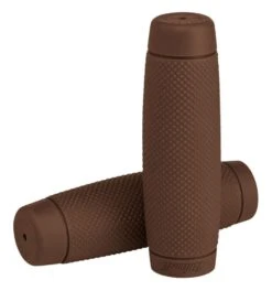Biltwell Recoil 1" TPV Grips -Motorcycle Equipment Store biltwell recoil1 grips chocolate