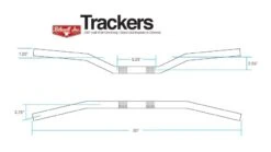Biltwell Tracker Low 7/8" Handlebars -Motorcycle Equipment Store biltwell tracker78 handlebars 1