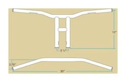 Biltwell Tyson XL 1 1/8" Handlebars 27 Biltwell Tyson XL 1 1/8" Handlebars -Motorcycle Equipment Store biltwell tyson xl114 handlebars 10