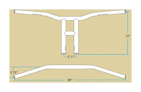 Biltwell Tyson XL 1 1/8" Handlebars 15 Biltwell Tyson XL 1 1/8" Handlebars - Image 13