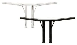 Burly 1 1/4" Jail Bars Handlebars 17 Burly 1 1/4" Jail Bars Handlebars -Motorcycle Equipment Store burly114 jail bars handlebars 12 tall