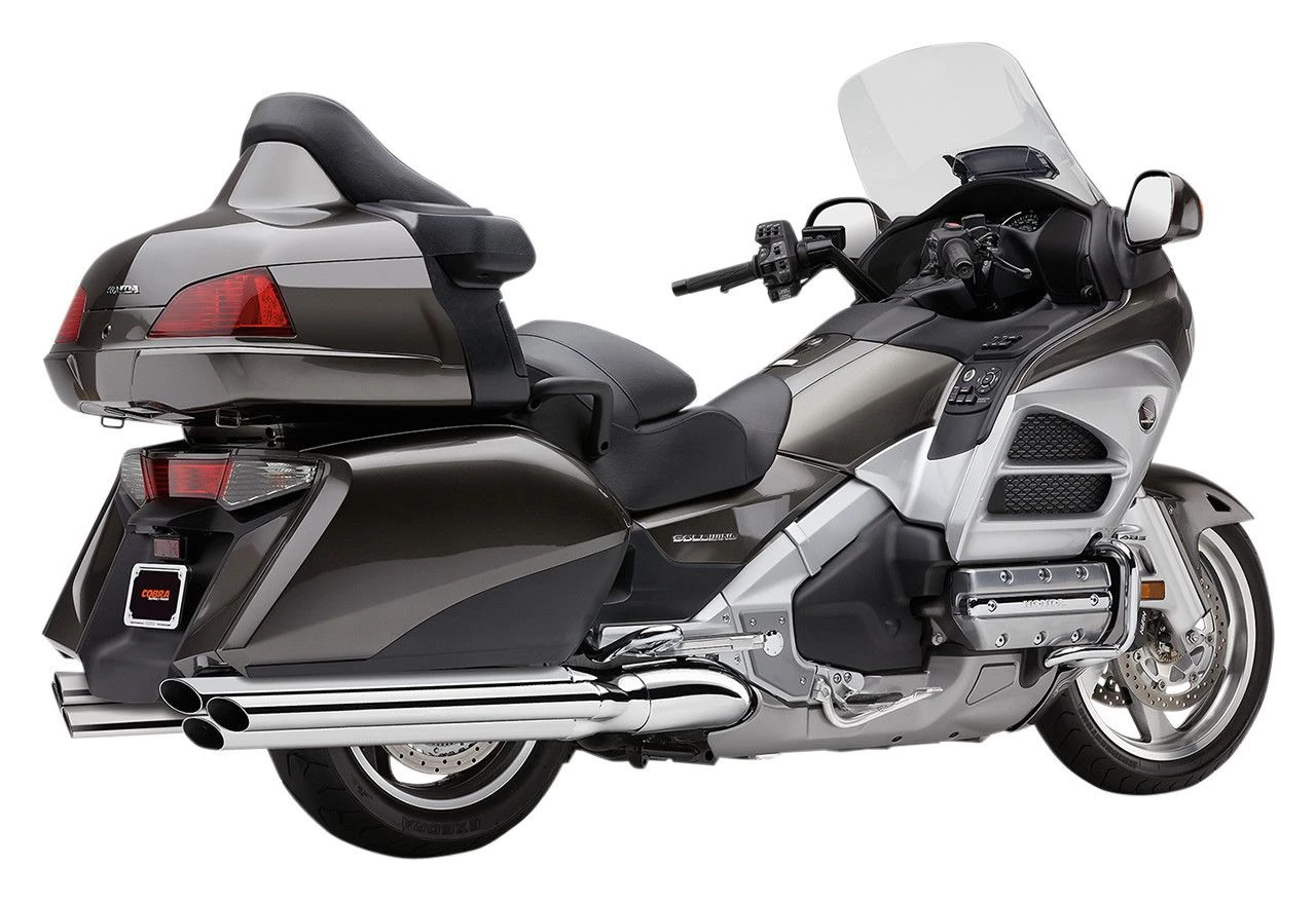 Cobra Six-2-Six Slip-On Muffler For Honda Gold Wing 1800 / F6B 2012-2017 8 Cobra Six-2-Six Slip-On Muffler For Honda Gold Wing 1800 / F6B 2012-2017 - Image 6