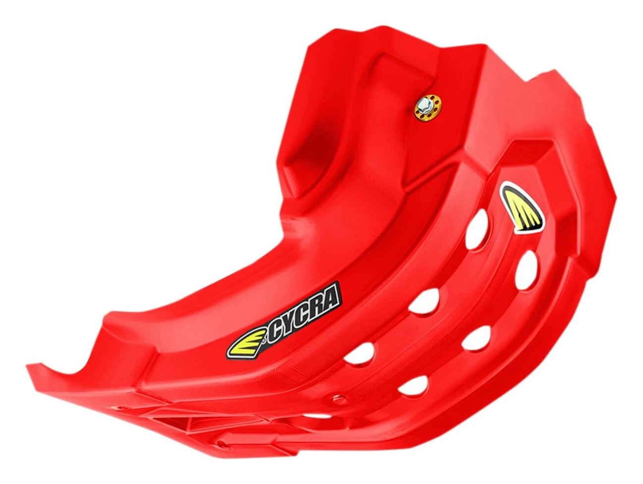 Cycra Full Armor Skid Plate Honda CRF450R / RX 2021-2023 Red [Open Box] - Image 2