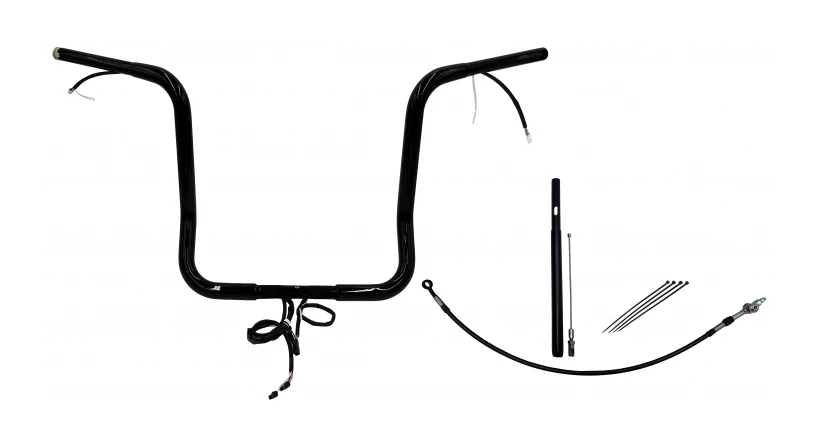 Fat Baggers Inc. 1 1/4" Plug & Play Round Top Handlebar Kit For Harley Touring 2021-2023 7 Fat Baggers Inc. 1 1/4" Plug & Play Round Top Handlebar Kit For Harley Touring 2021-2023 - Image 5