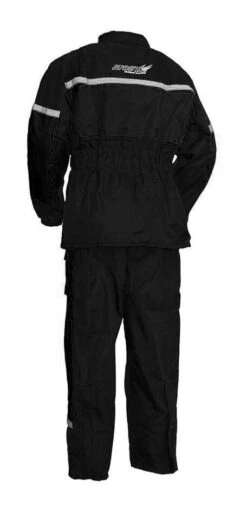 First Manufacturing Rain Suit -Motorcycle Equipment Store first manufacturing rain suit black 1
