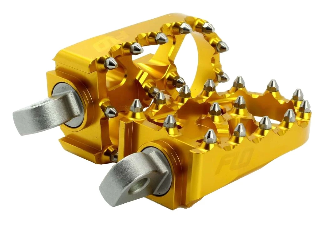 Flo Motorsports MX Style Foot Pegs For Harley - Image 5