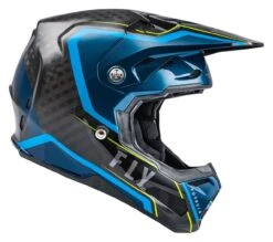 Fly Racing Formula Axon Helmet -Motorcycle Equipment Store fly racing dirt formula axon helmet black grey blue 2
