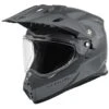 Fly Racing Trekker Helmet Grey / SM [Open Box] -Motorcycle Equipment Store fly racing trekker helmet grey sm open box grey