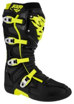 FXR Factory Ride Boots 11 FXR Factory Ride Boots -Motorcycle Equipment Store fxr factory ride boots black hi viz