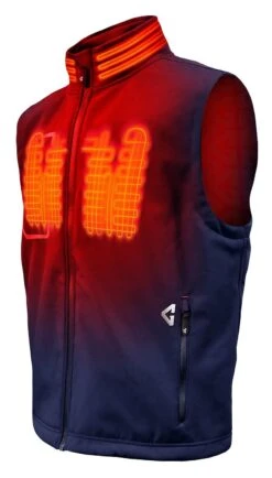 Gerbing 7V Torrid 2.0 Softshell Heated Vest 13 Gerbing 7V Torrid 2.0 Softshell Heated Vest -Motorcycle Equipment Store gerbing7 v torrid20 softshell heated vest navy 1