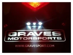 Graves Universal License Plate Light Kit -Motorcycle Equipment Store graves universal license plate light kit 2