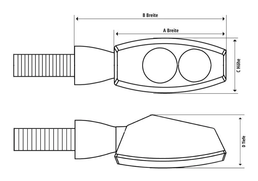 Highsider Sonic X1 / X2 LED Turn Signal 5 Highsider Sonic X1 / X2 LED Turn Signal - Image 3