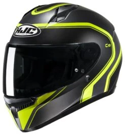 HJC C10 Elie Helmet -Motorcycle Equipment Store hjcc10 elie helmet black grey 3