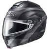 HJC C91SN Taly Dual Lens Helmet -Motorcycle Equipment Store hjcc91 sn taly dual lens helmet black grey