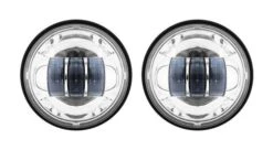 HogWorkz LED 4 1/2" Passing Lamps For Harley -Motorcycle Equipment Store hog workz led412 passing lamps for harley 4