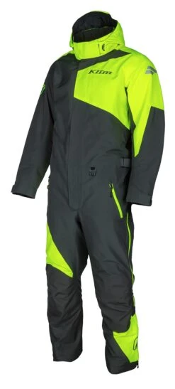 Klim Railslide One-Piece Suit 14 Klim Railslide One-Piece Suit -Motorcycle Equipment Store klim railslide one piece suit grey hi viz yellow