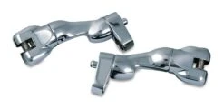 Kuryakyn Adjustable Passenger Peg Mounts For Harley & Indian Touring