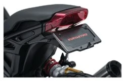 Kuryakyn Carbon Fiber License Plate Mount For Indian FTR 2019-2023 -Motorcycle Equipment Store kuryakyn carbon fiber license plate mount for indian ftr20192021 2