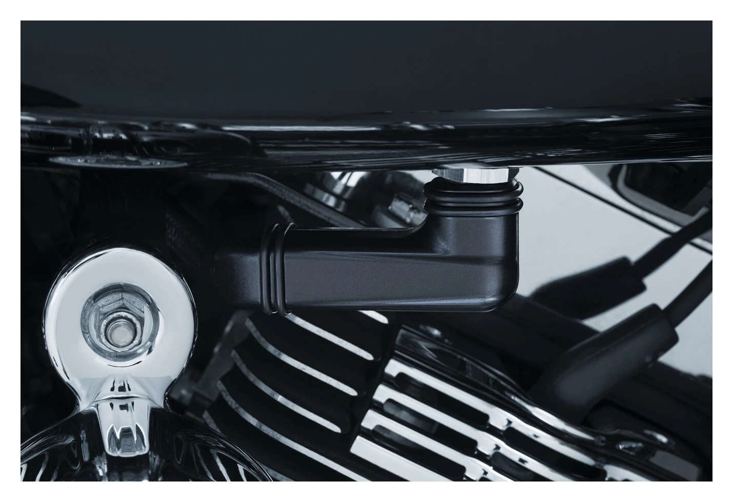 Kuryakyn Linear Fuel Line Fitting Cover For Harley 2001-2023 6 Kuryakyn Linear Fuel Line Fitting Cover For Harley 2001-2023 - Image 4