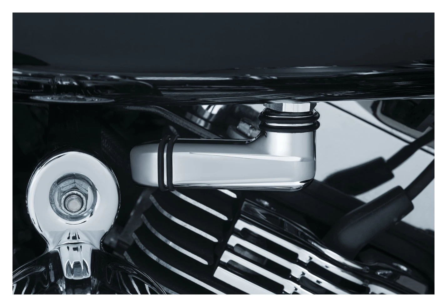 Kuryakyn Linear Fuel Line Fitting Cover For Harley 2001-2023 8 Kuryakyn Linear Fuel Line Fitting Cover For Harley 2001-2023 - Image 6