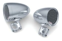 Kuryakyn Road Thunder Speaker Pods And Bluetooth Audio Controller By MTX -Motorcycle Equipment Store kuryakyn road thunder speaker pods and bluetooth audio controller chrome