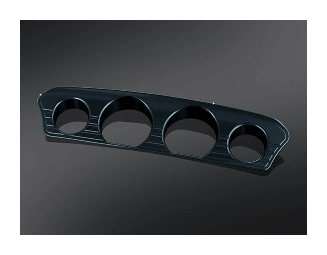 Kuryakyn Tri-Line Gauge Trim For Harley Touring / Trike 2014-2023 4 Kuryakyn Tri-Line Gauge Trim For Harley Touring / Trike 2014-2023 - Image 2