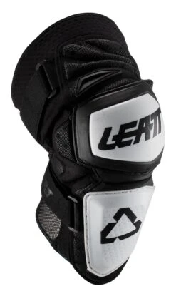 Leatt Enduro Knee Guards -Motorcycle Equipment Store leatt enduro knee guards white black 1