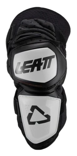 Leatt Enduro Knee Guards -Motorcycle Equipment Store leatt enduro knee guards white black