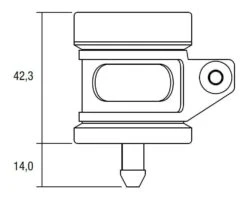 LighTech Fluid Reservoir -Motorcycle Equipment Store ligh tech fluid reservoir 16ml