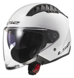 LS2 Copter Helmet - Solid -Motorcycle Equipment Store ls2 copter helmet solid white