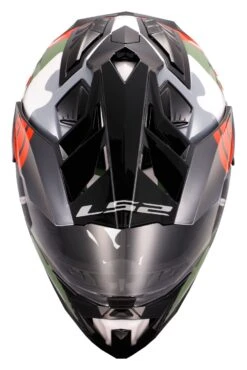 LS2 Explorer Camo X Helmet -Motorcycle Equipment Store ls2 explorer camo x helmet gloss red white 1