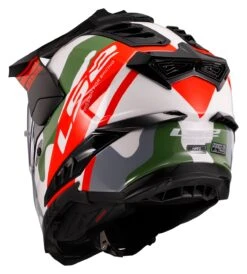 LS2 Explorer Camo X Helmet -Motorcycle Equipment Store ls2 explorer camo x helmet gloss red white 2